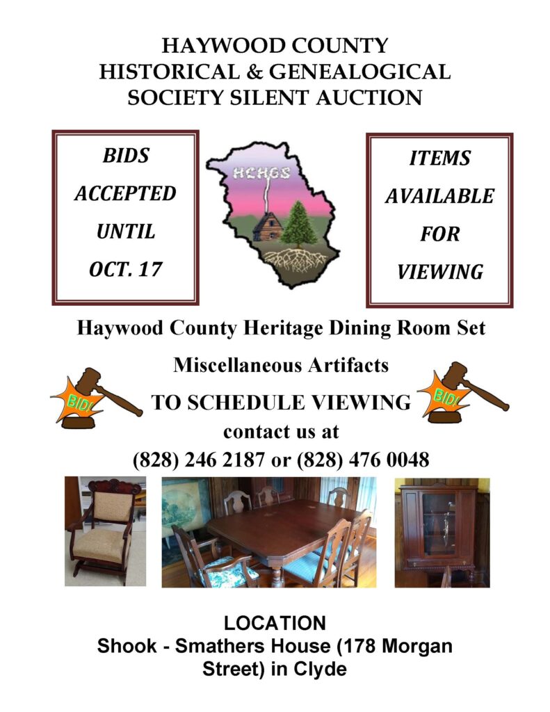 HCHGS Fundraiser Auction 2020